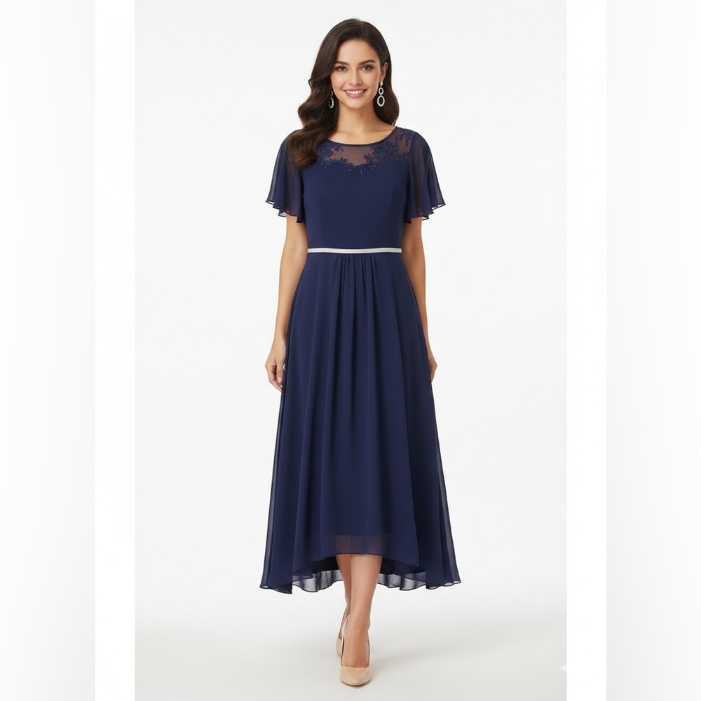 NWT EVER🩷PRETTY WOMEN DRESS PROM PARTY BRIDE - Picture 2 of 16